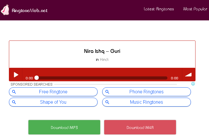 Hindi Music Ringtones Free Download For Mobile